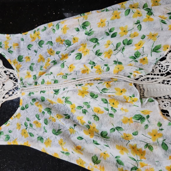 Free People crop high low tank size small - Picture 3 of 9